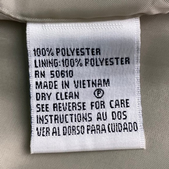 Le Suit Womens Size 10 Skirt Suit Set Beige Blazer & Knee Length Skirt Workwear - Picture 12 of 16